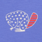 Blue Stars and Bars Beaver