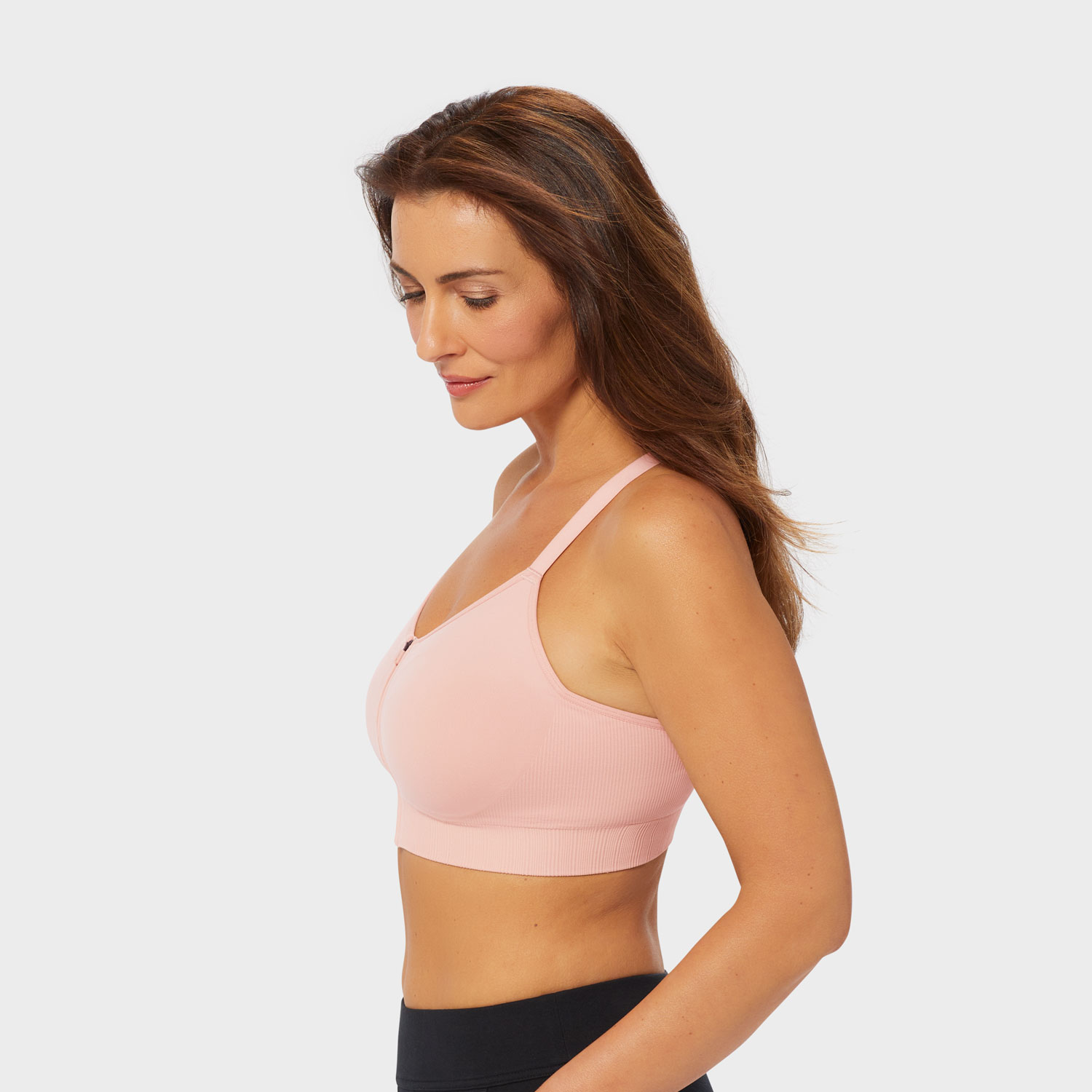 Women's Armachillo Seamless Zip-Front Bra - image 3