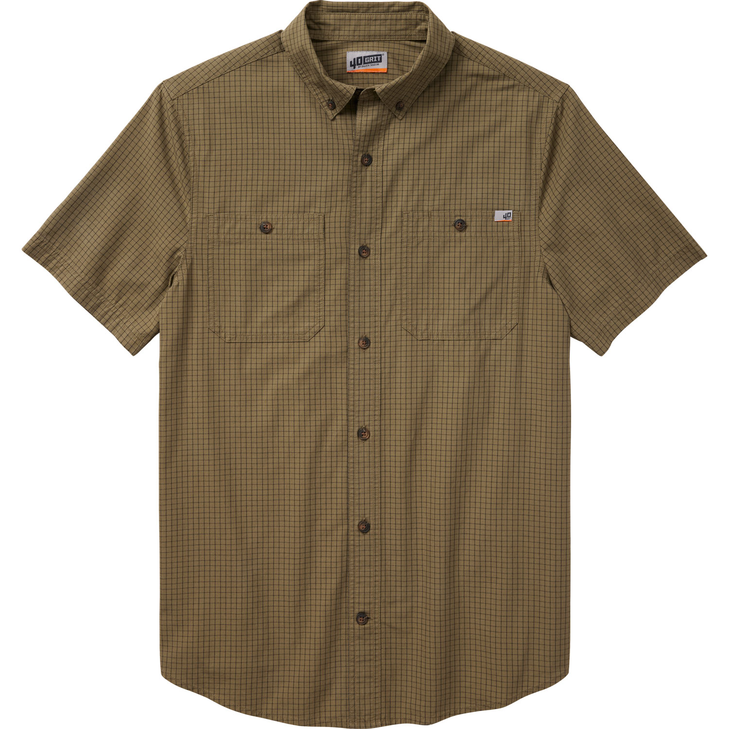 Men's 40 Grit Poplin Short Sleeve Shirt | Duluth Trading Company