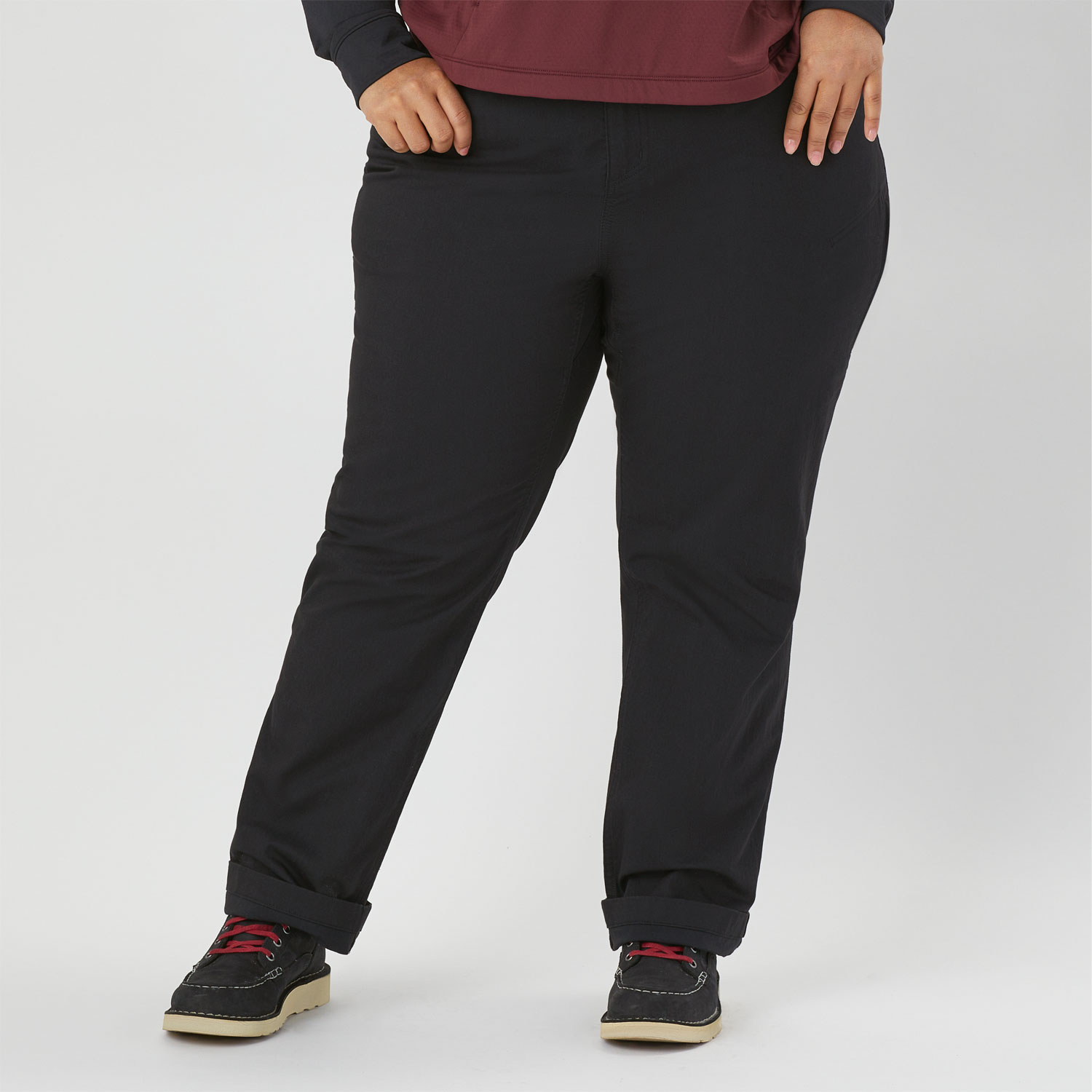 Women's Plus AKHG Stone Run Relaxed Leg Pants | Duluth Trading Company