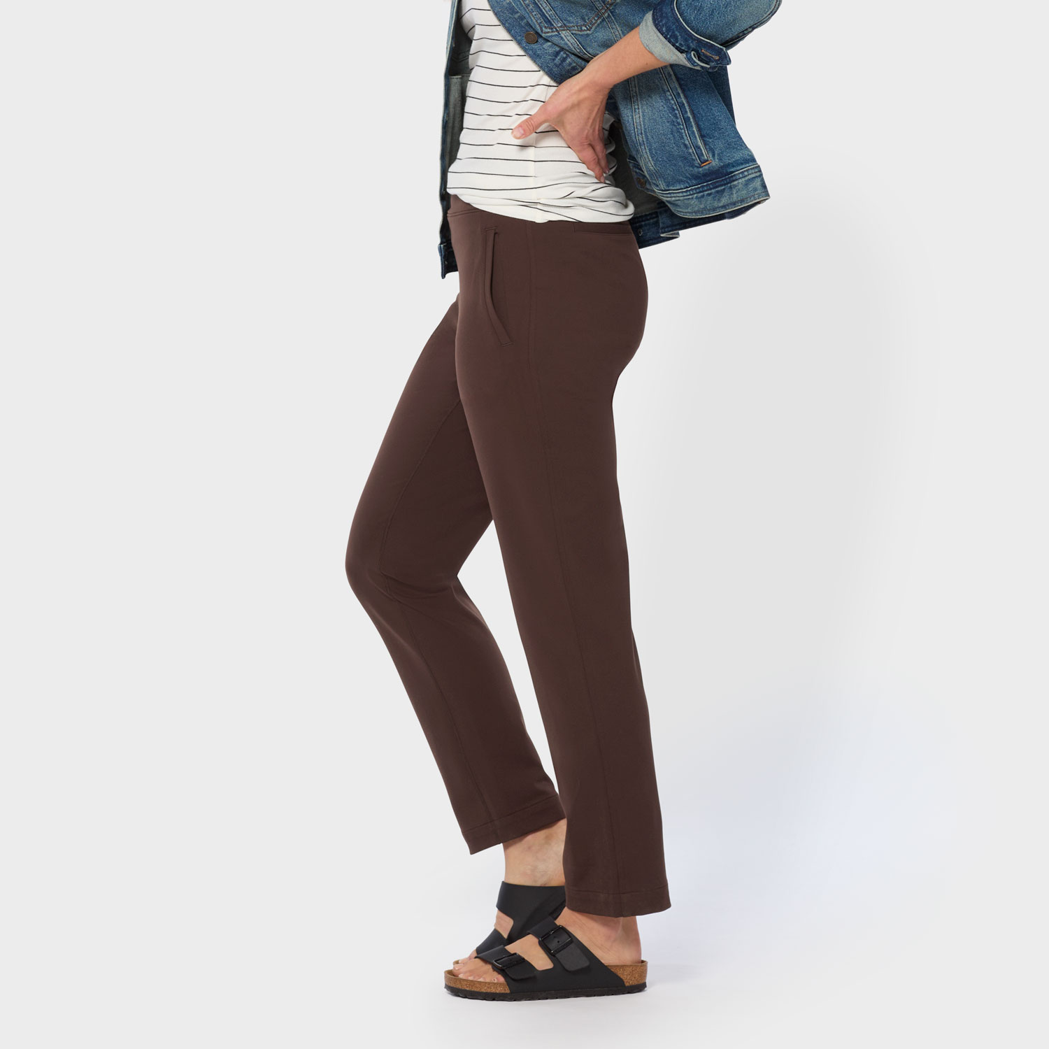 Women's NoGA Go-To Straight Ankle Hi-Rise Pants