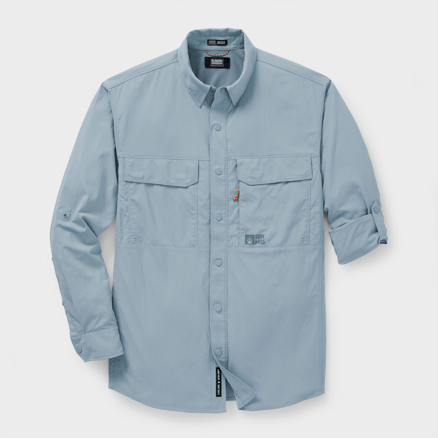 Men's AKHG Sol Survivor Snap-Front Long Sleeve Shirt | Duluth