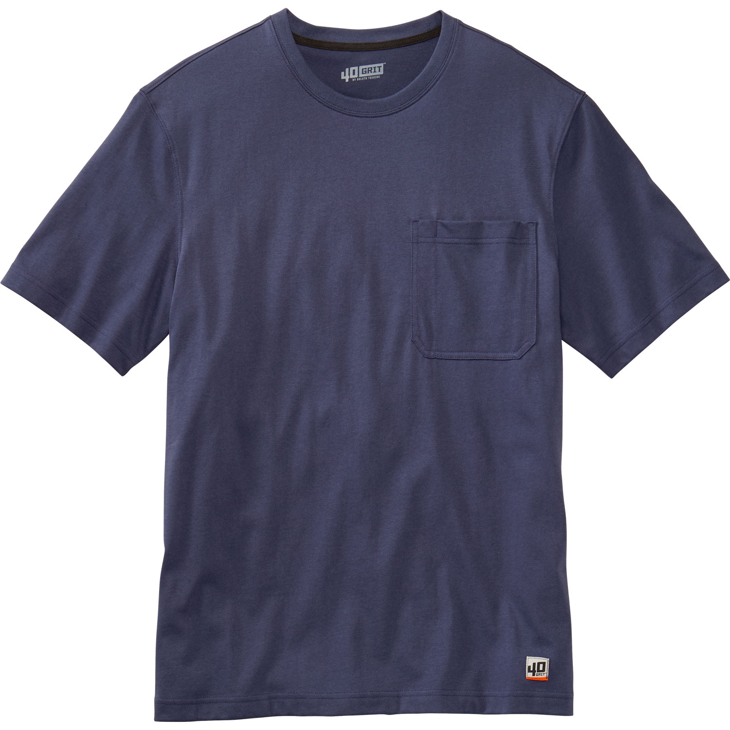 Men's 40 Grit Standard Work Short Sleeve T-Shirt with Pocket | Duluth ...