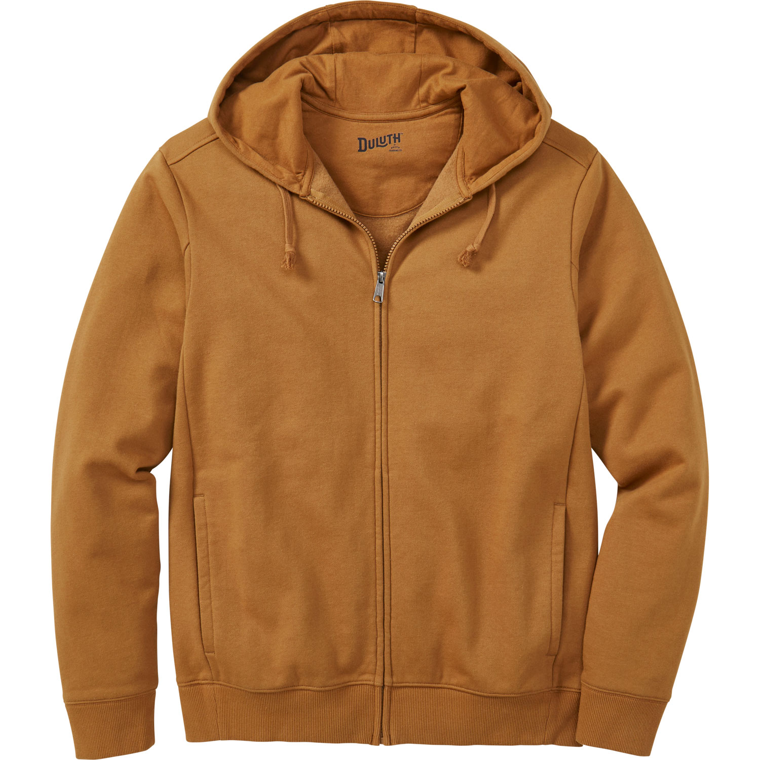 Men's Midweight Relaxed Fit Full Zip Hoodie Sweatshirt