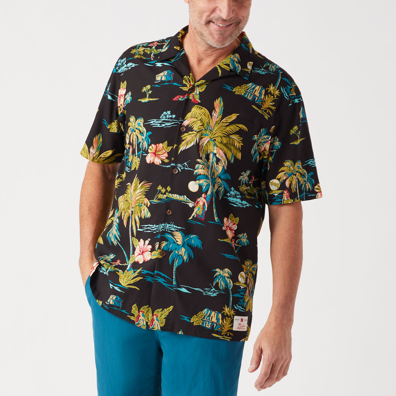 Plus Size Aloha Shirts for Women, Hawaiian Flowers
