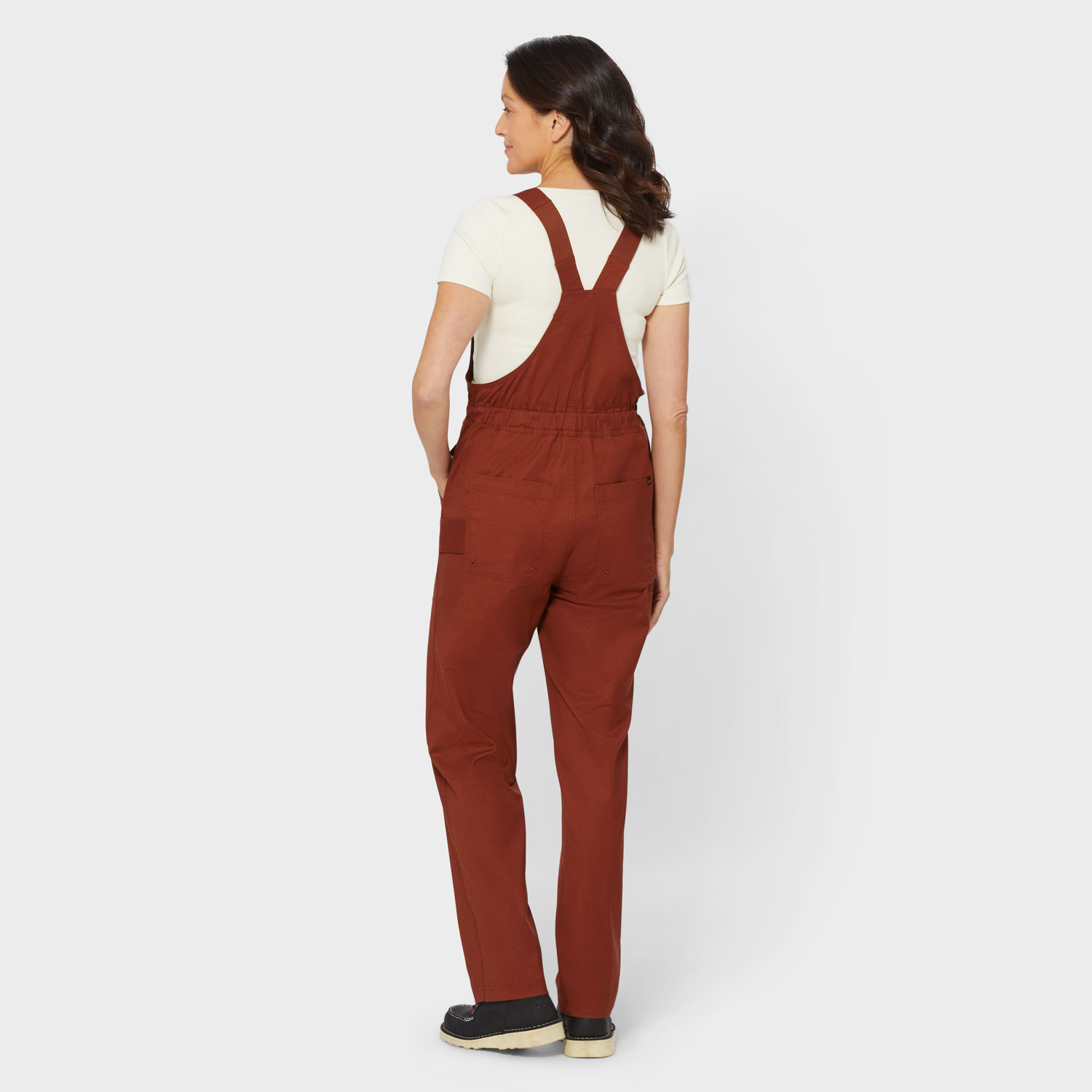 Women's Hempstop Pull-On Bib Overalls - image 2