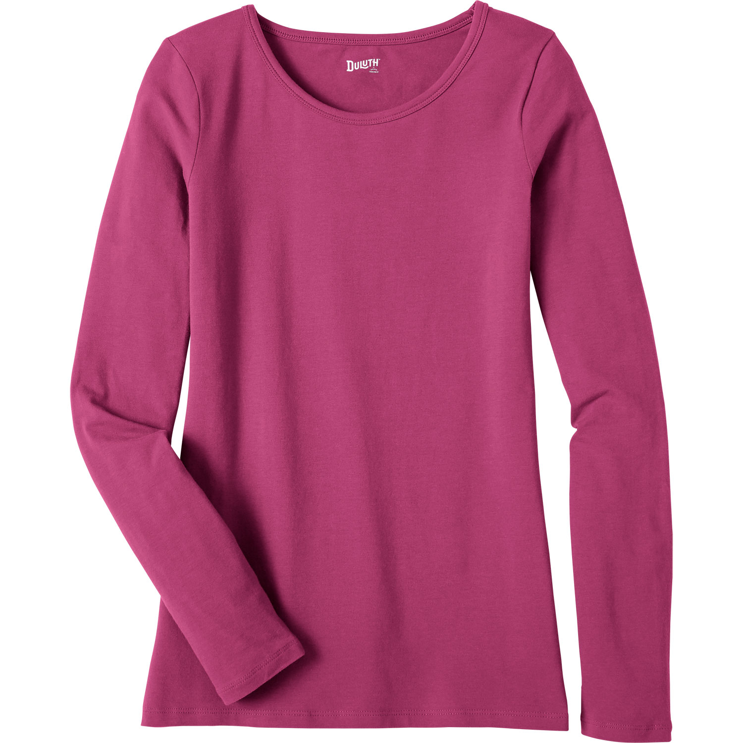 Scoopneck Duluth No-Yank Trading Long Company Sleeve Women\'s T-Shirt |