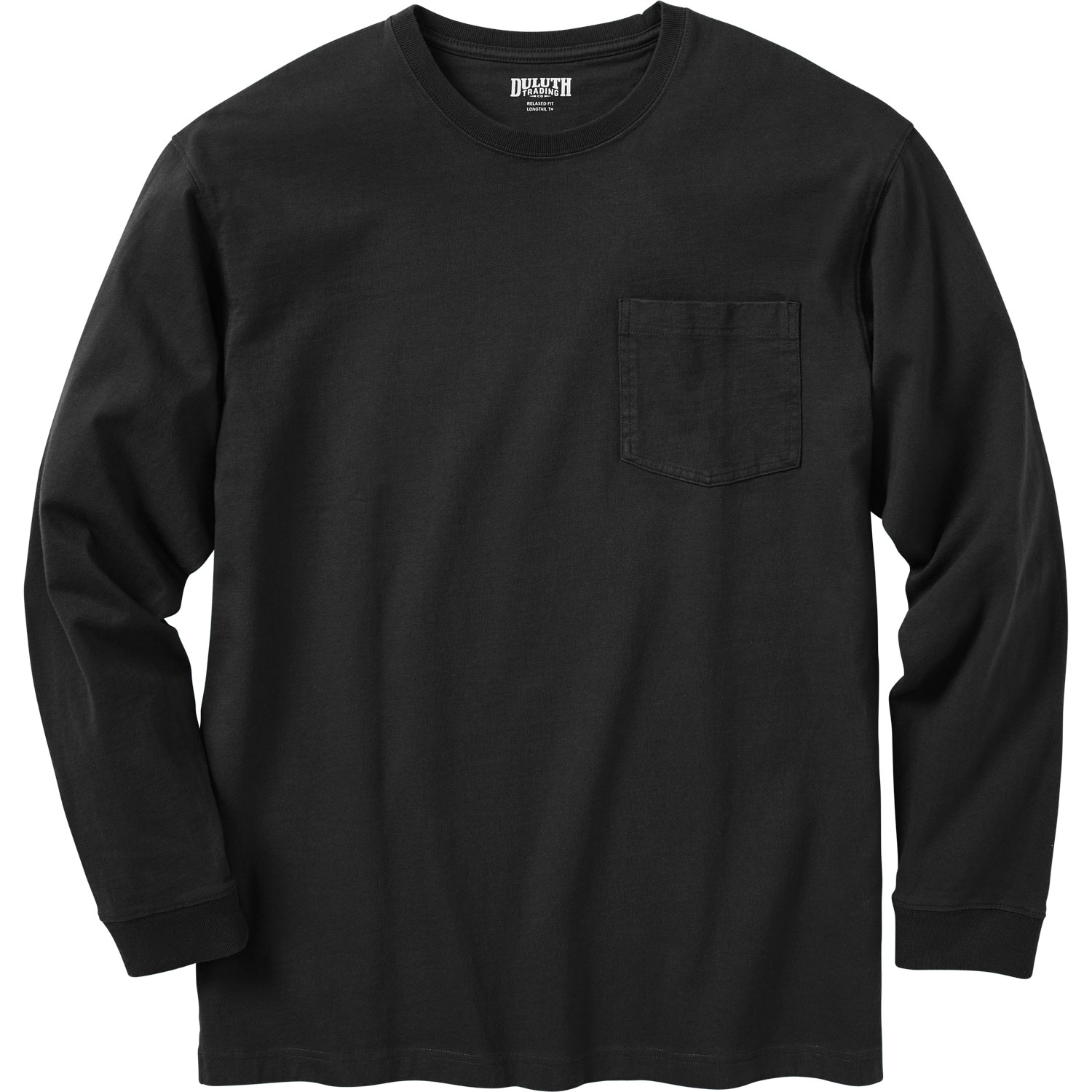 Men's Longtail T Long Sleeve T-Shirt with Pocket | Duluth Trading 