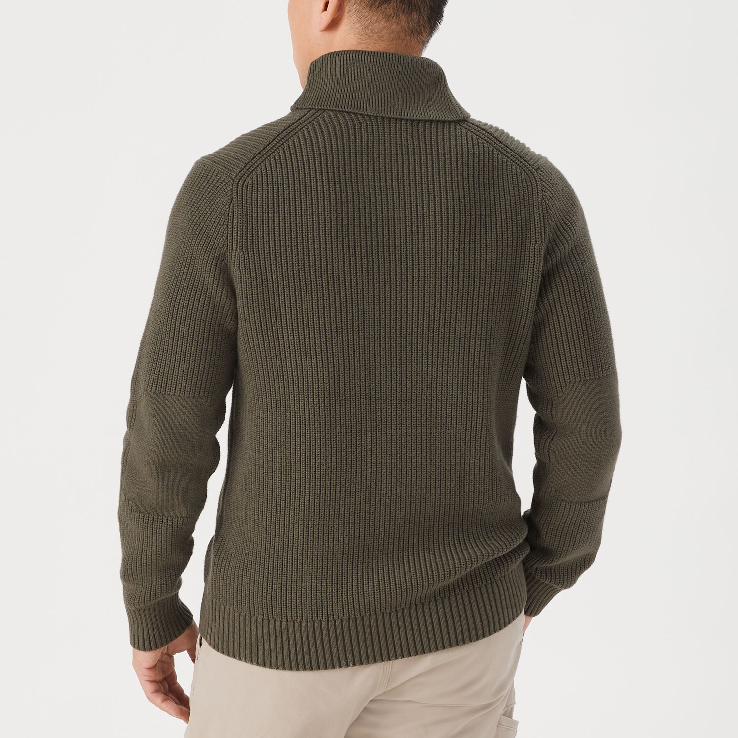 Men's Duluth Brigadier Shawl Collar Sweater - image 2