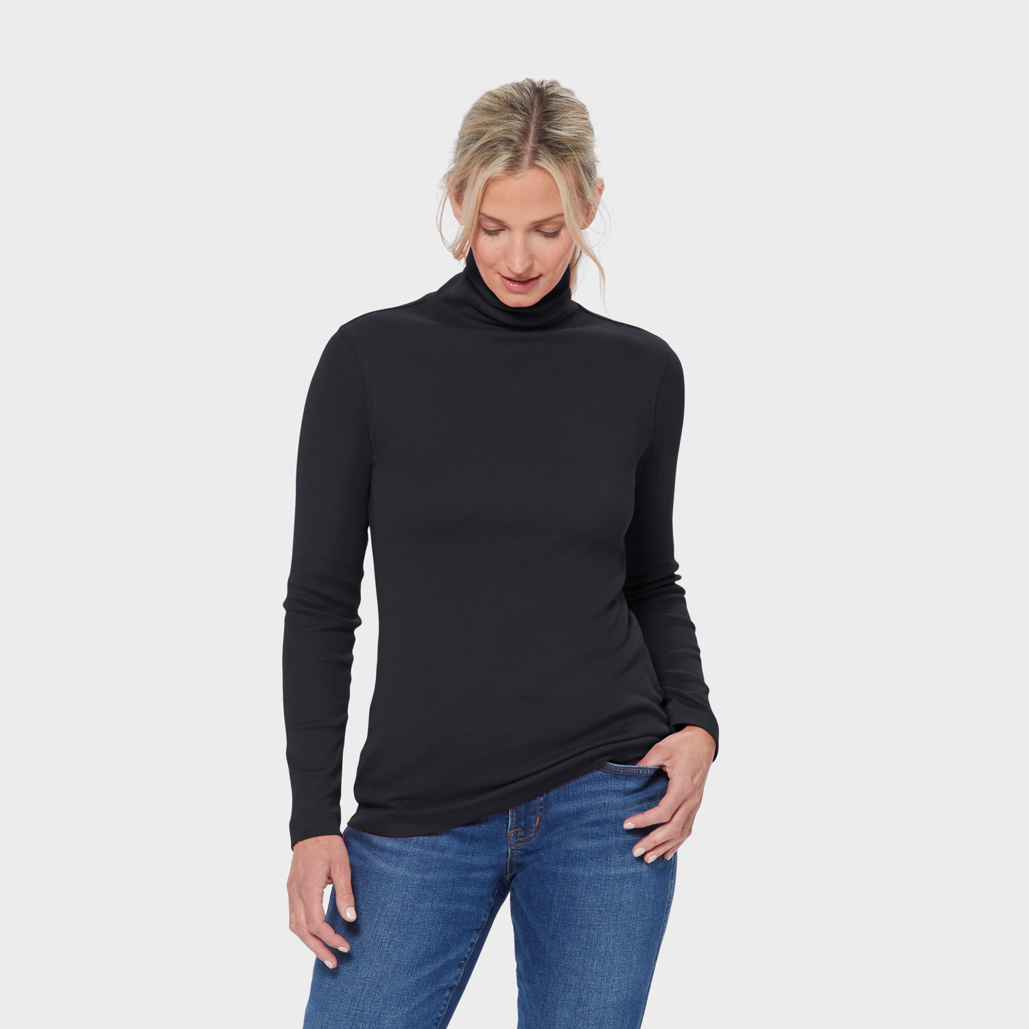 Women's Longtail T Turtleneck
