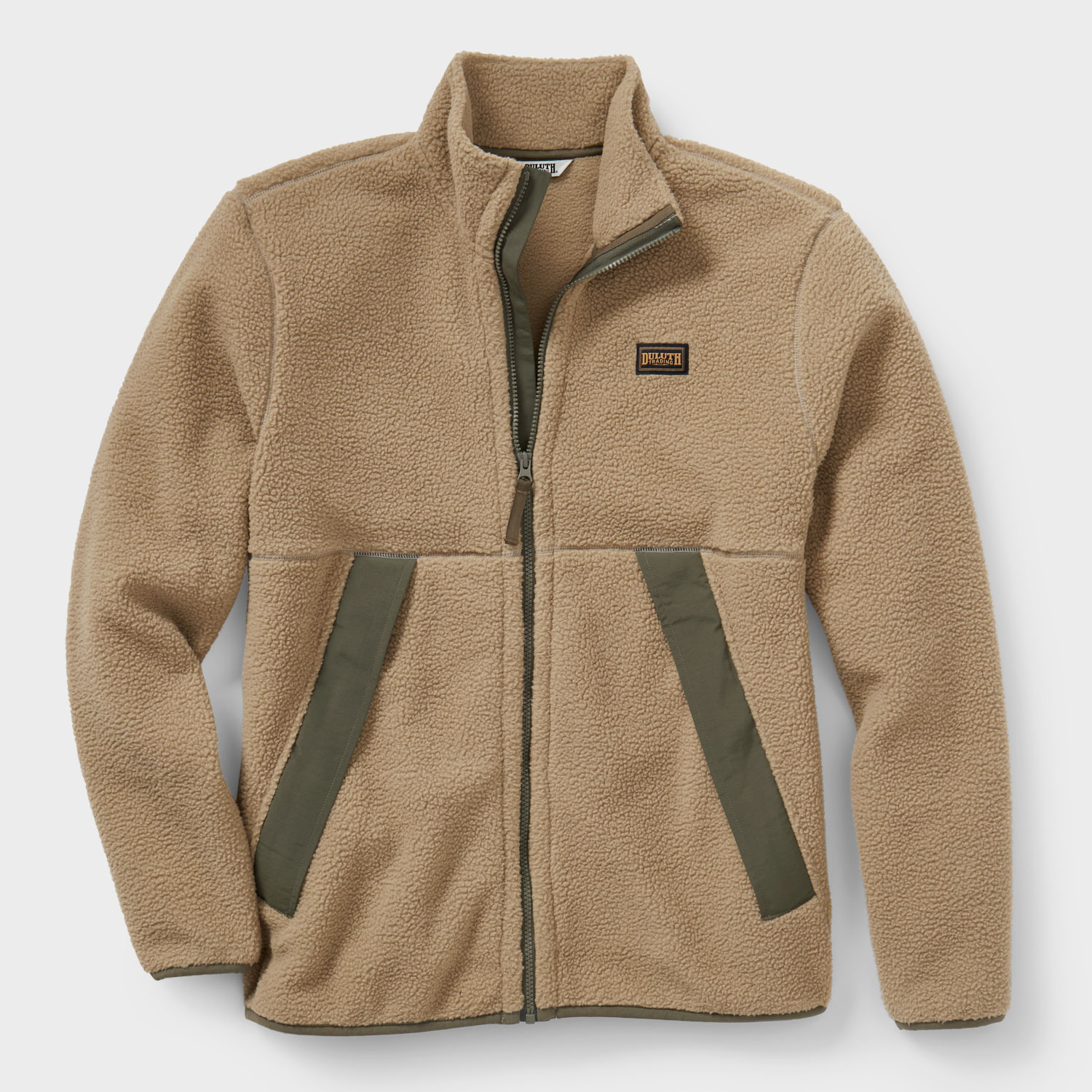 Men's Pile Hi Fleece Full-Zip Mock Neck | Duluth Trading Company