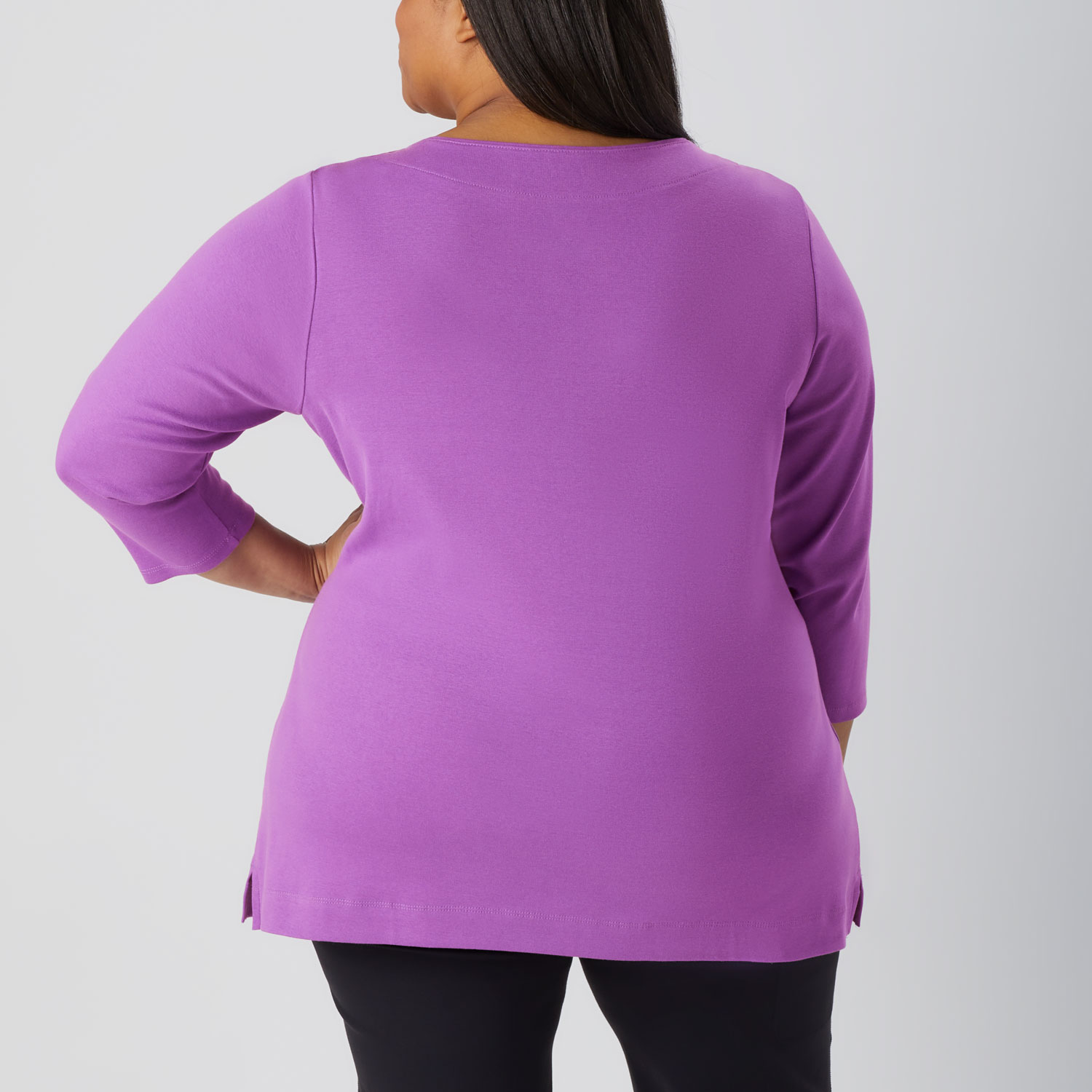 Women's Plus Longtail T Tunic - image 2
