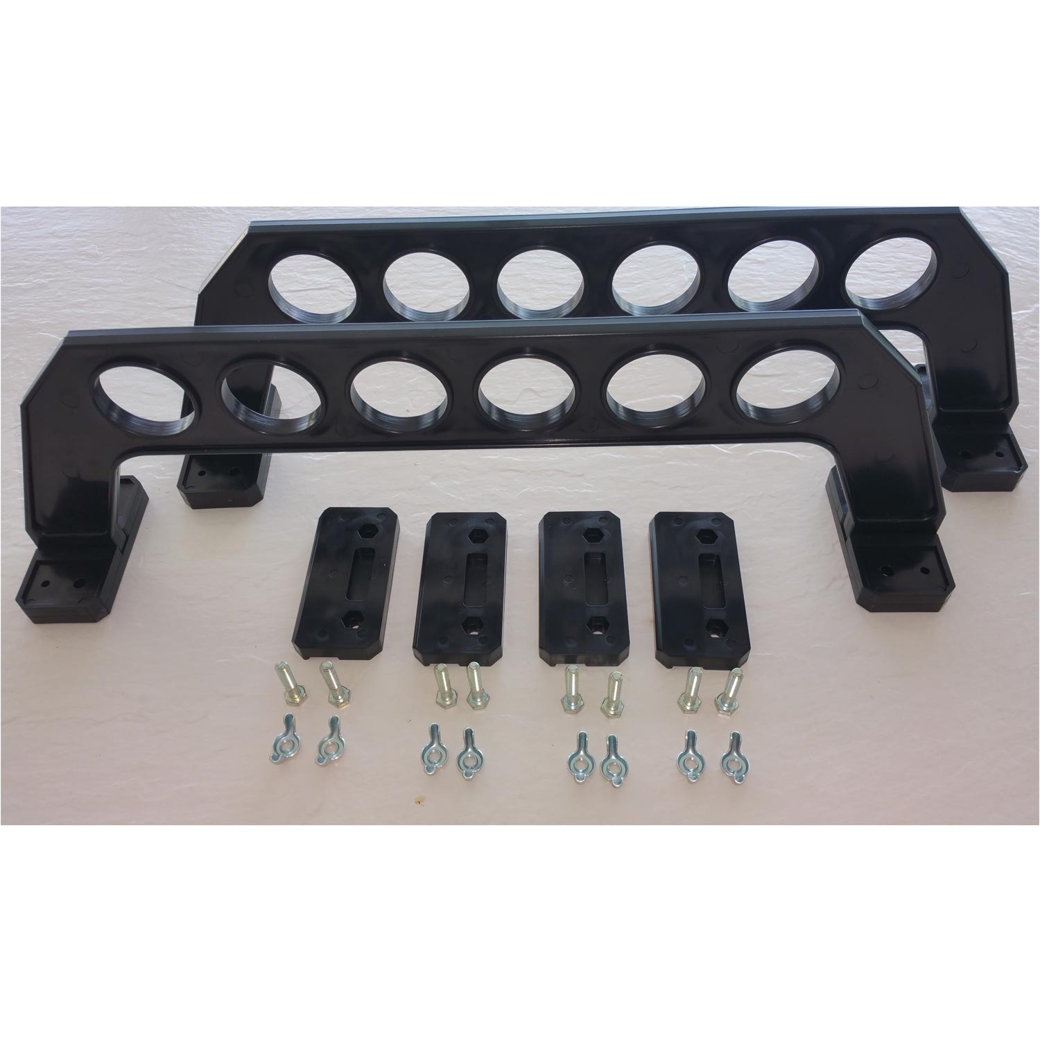 Cobra 21" Garage Door Storage Rack | Duluth Trading Company Cobra 21" Garage Door Storage Rack | Duluth Trading Company