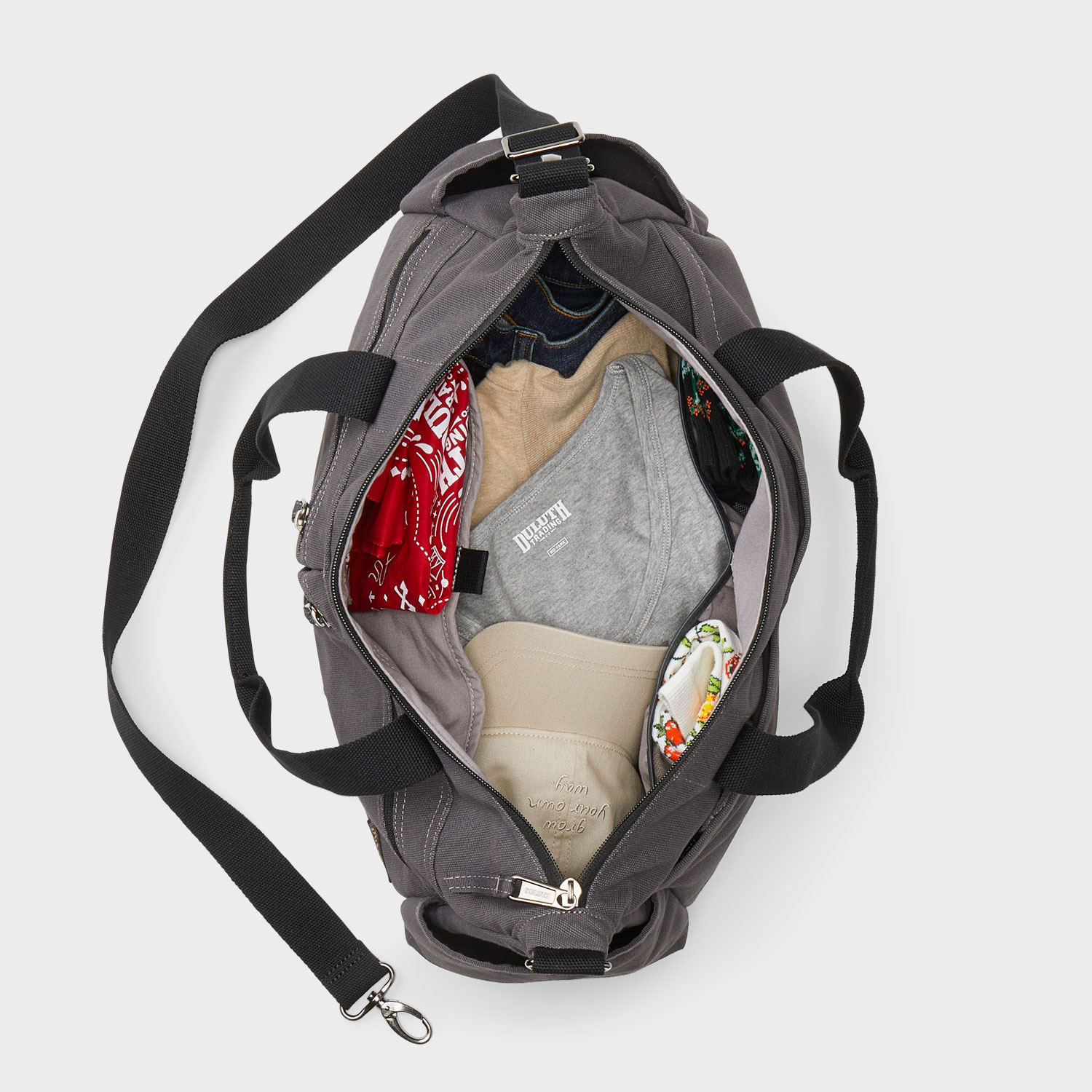 Heritage Canvas Weekend Travel Tote - image 3