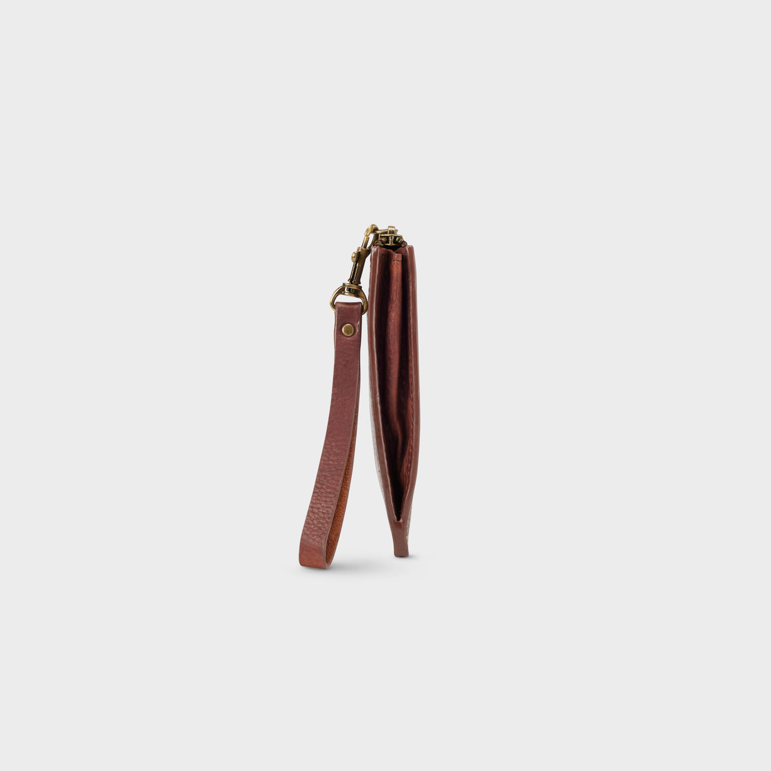 Women's Lifetime Leather Zip Pouch - image 2