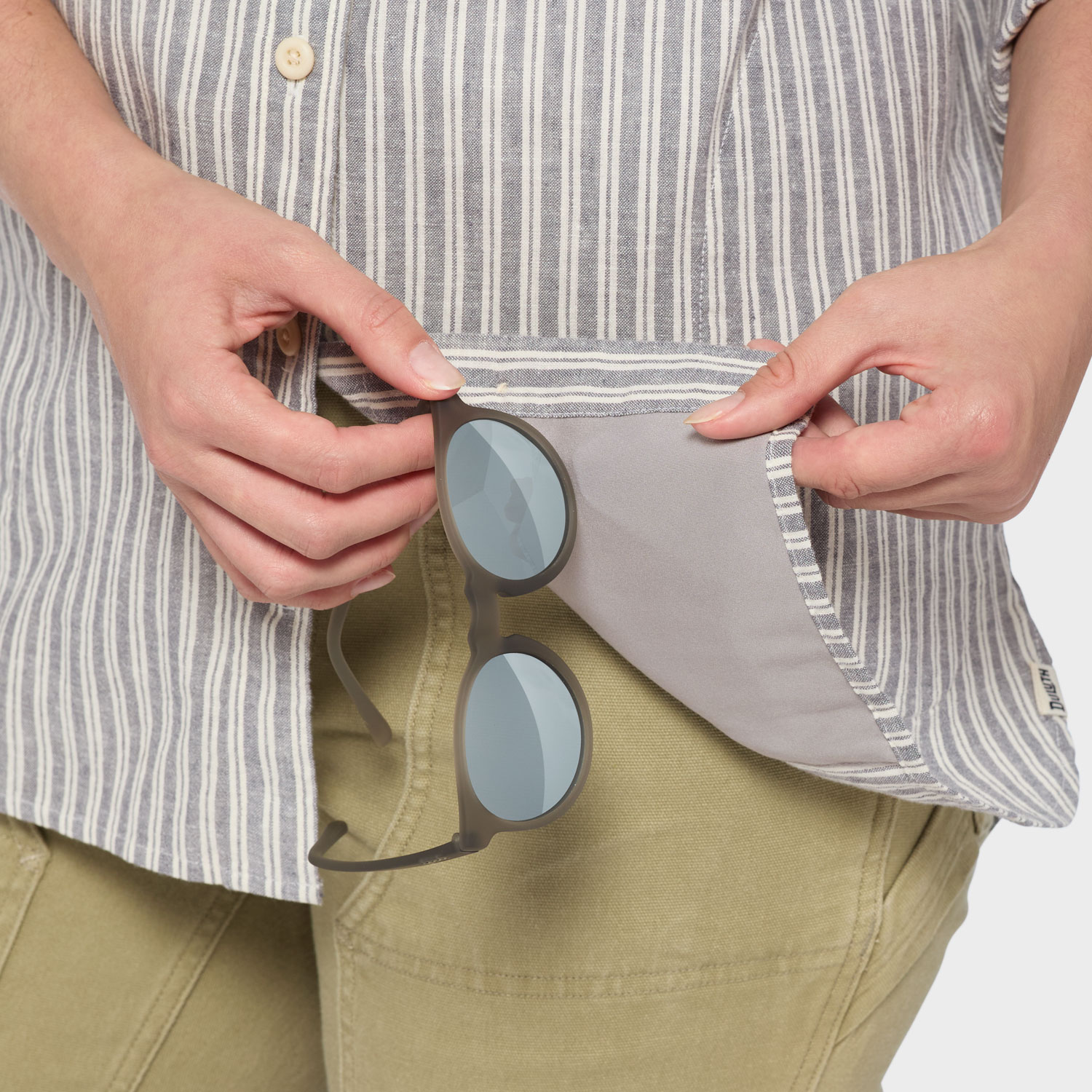 Women's Plus Artisan Hemp Overshirt