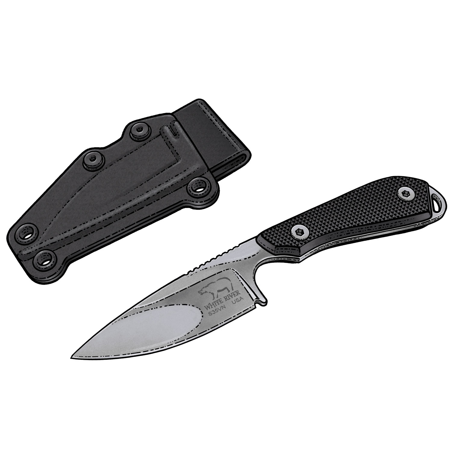 White River M1 Backpacker Pro Knife | Duluth Trading Company