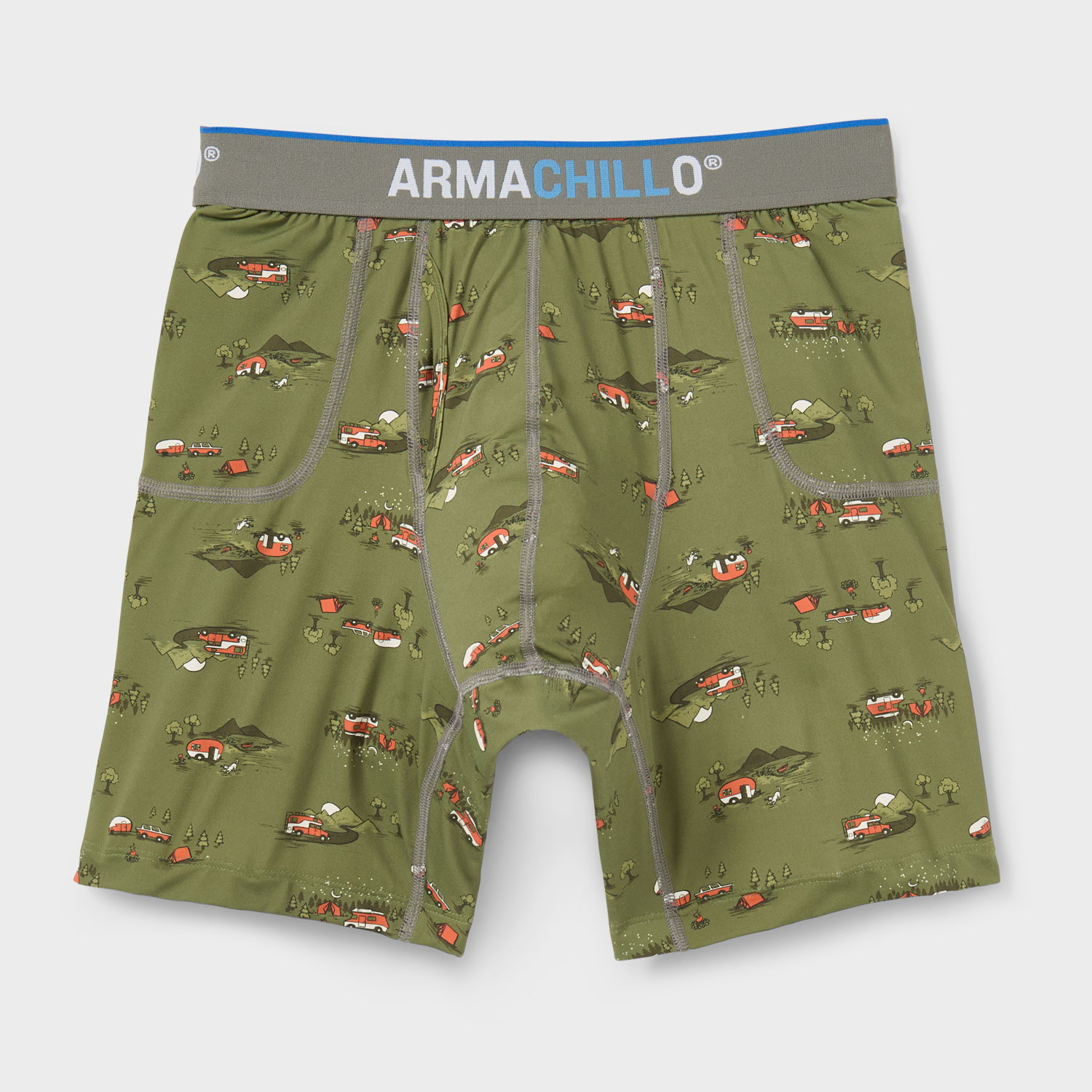 Men's Armachillo Care Package Pattern Boxer Briefs
