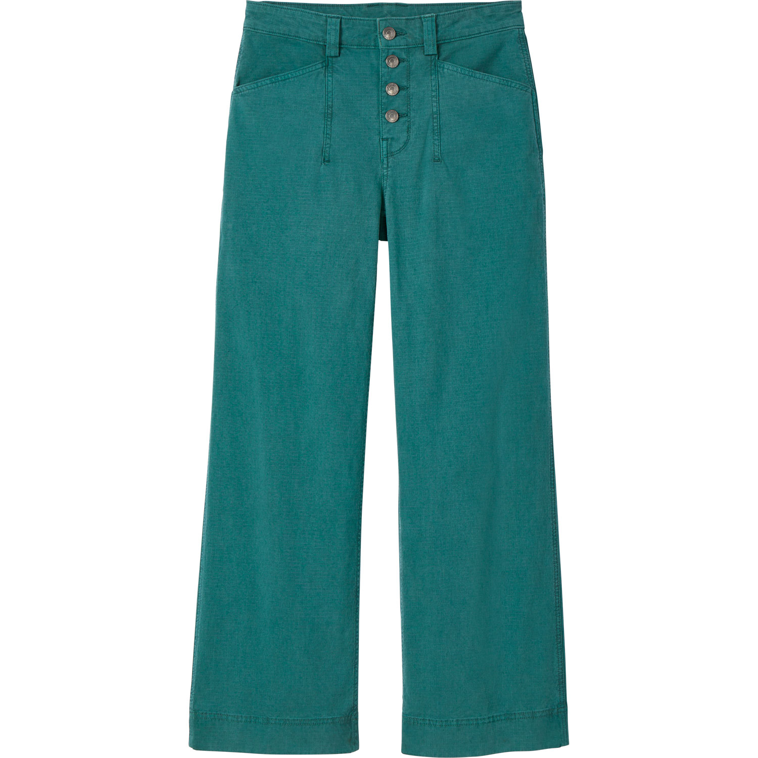 Duluth Trading Women's Dry On The Fly Improved Bootcut Pants Green - 18x29  GC