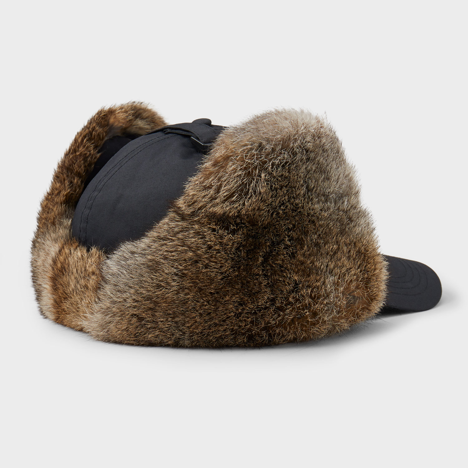 AKHG Ushanka Fur Ball Cap - image 2