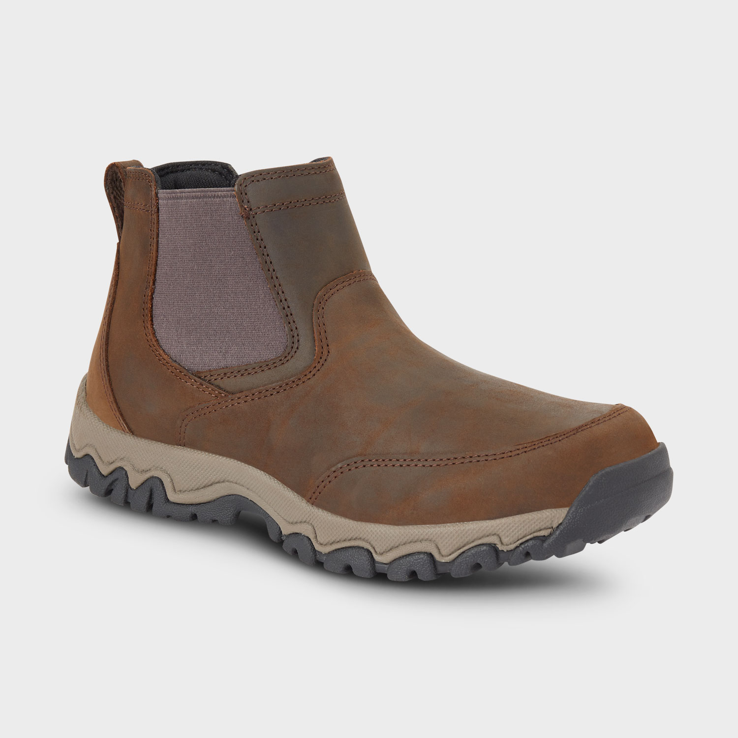 Men's Wild Boar Leather Pull-On Boots