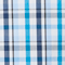 White Brilliant Blue Multi Windowpane