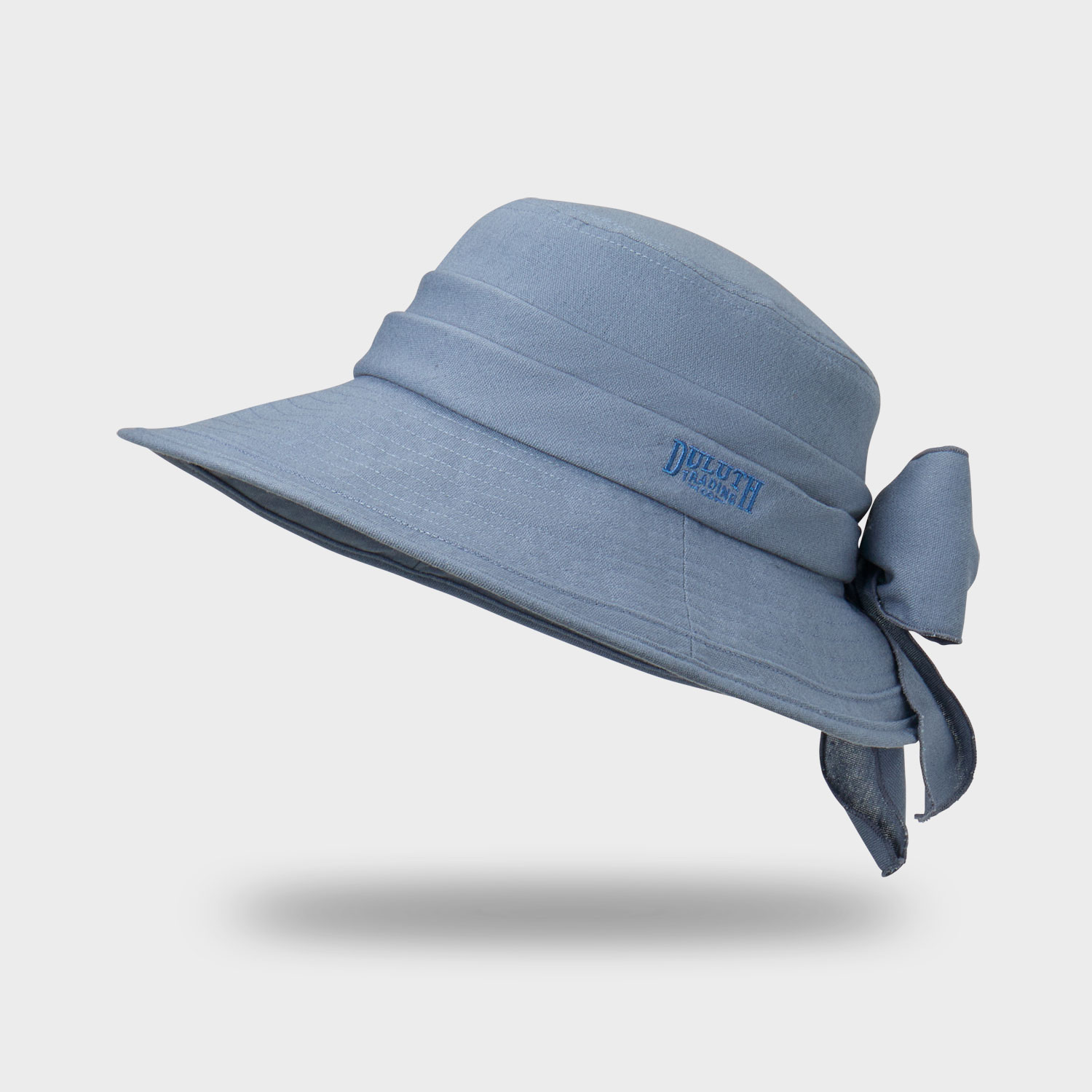 Levis Terry Cloth Womens Gray Bucket Hat With Bow Home Relax Casual Home Wooly Bucket Hat - Brown | Levi main image 2