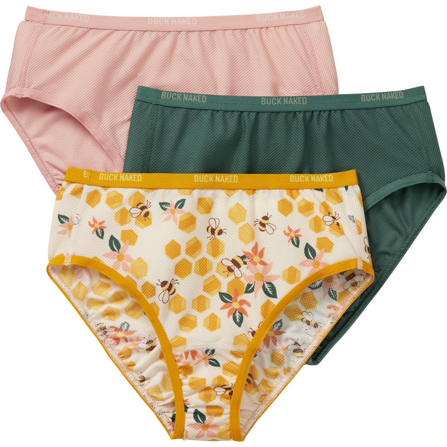 Women's Panty 10 oz. Colors - 3 Pack