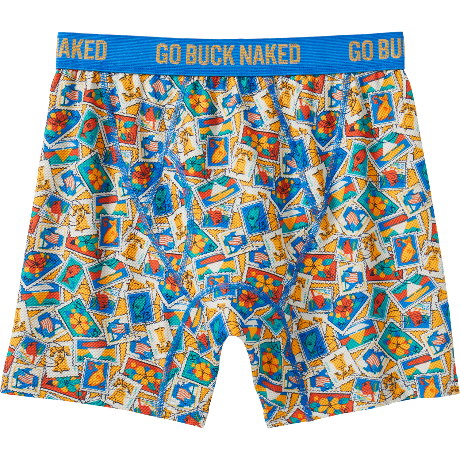 Men's Go Buck Naked Pattern Boxer Briefs | Duluth Trading Company