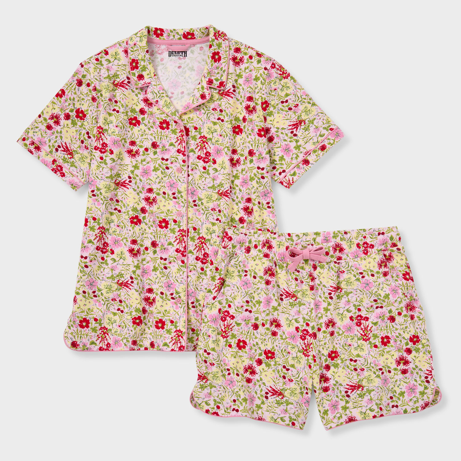 HDE Women's Plus Size Pajama Set Tank Top And Shorts Sleepwear PJ Sets Sleep In 3x