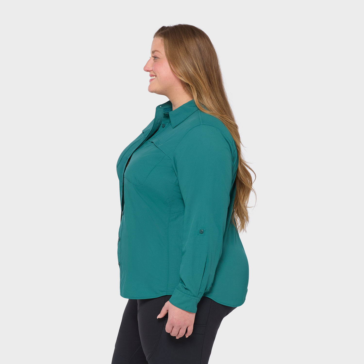 Women's Plus Armachillo Long Sleeve Shirt - image 3