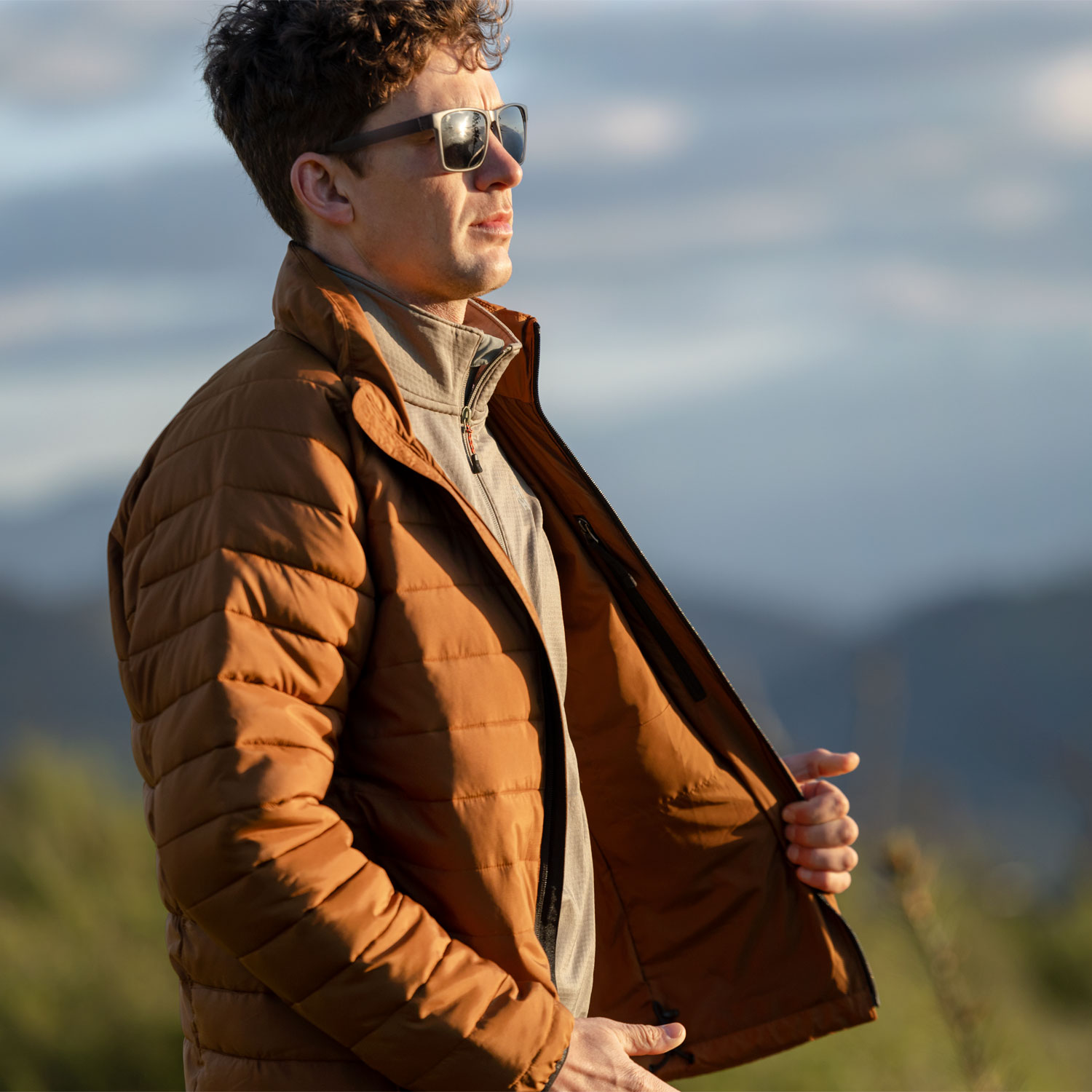 Men's AKHG Puffin Mock Jacket